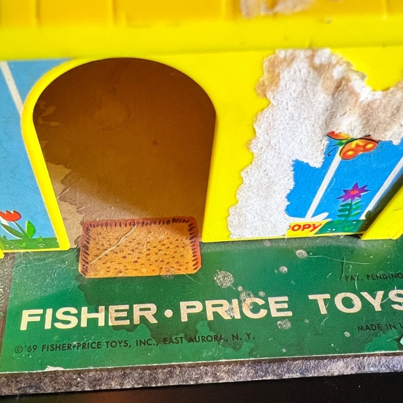 FISHER PRICE💥1969 VINTAGE~SOLD OUT💥PLAY FAMILY HOUSE#952 - Picture 7 of 12
